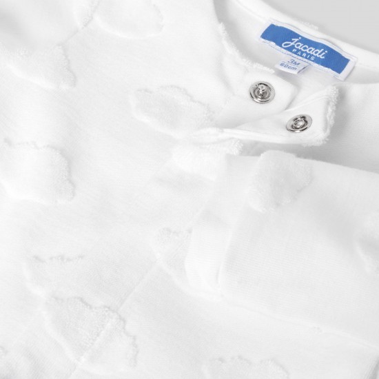 Baby boy pajamas cloud pattern
