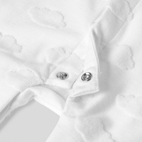 Baby boy pajamas cloud pattern