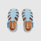 Baby boy sandals in nubuck
