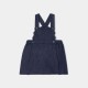 Baby girl denim chasuble dress