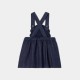 Baby girl denim chasuble dress