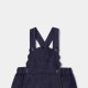 Baby girl denim chasuble dress