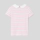 Girl striped polo shirt