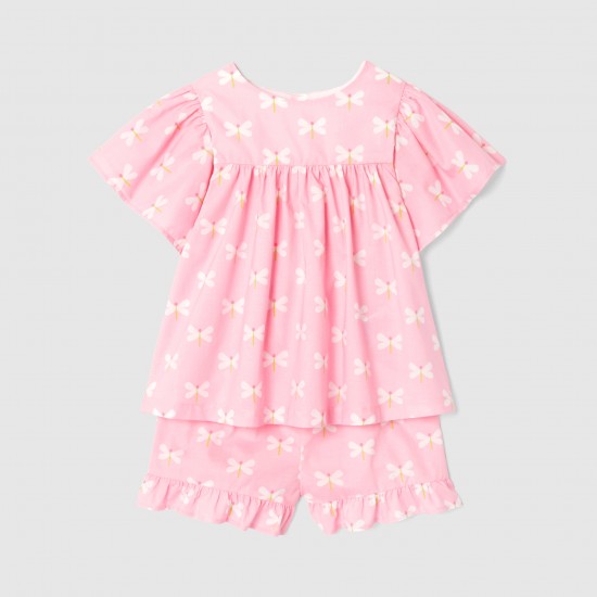 Girl short pajamas