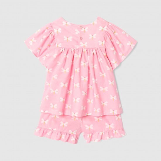 Girl short pajamas