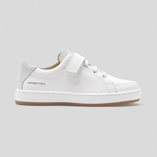 Boy smooth leather sneakers