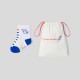 Set of two baby boy socks