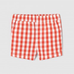 Baby boy gingham shorts