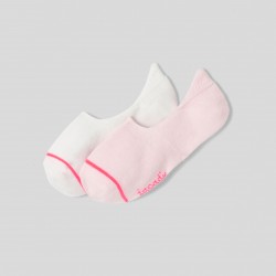 Girl duo of invisible socks
