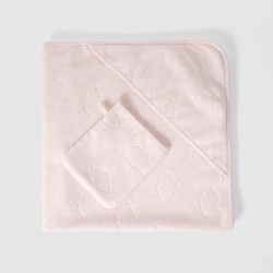 Baby hooded bath towel