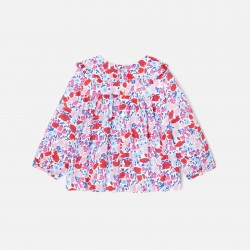 Baby girl blouse in Liberty fabric