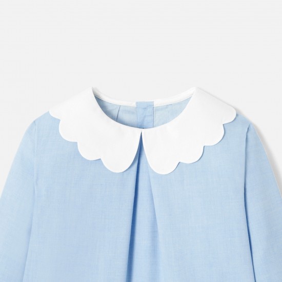 Girl poplin blouse
