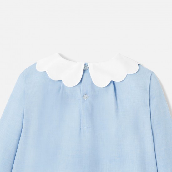 Girl poplin blouse