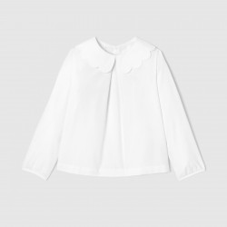 Girl poplin blouse