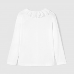 Girl blouse in poplin