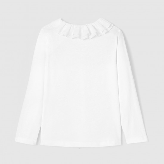 Girl blouse in poplin