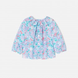 Baby girl blouse in Liberty fabric