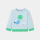 Baby boy organic cotton sweater