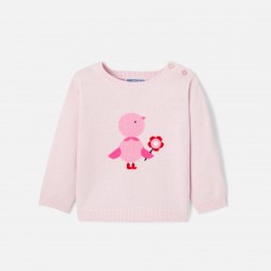 Baby girl knitted sweater