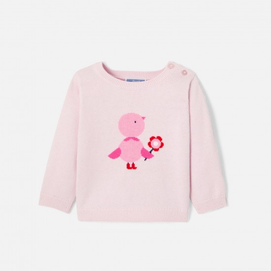 Baby girl knitted sweater