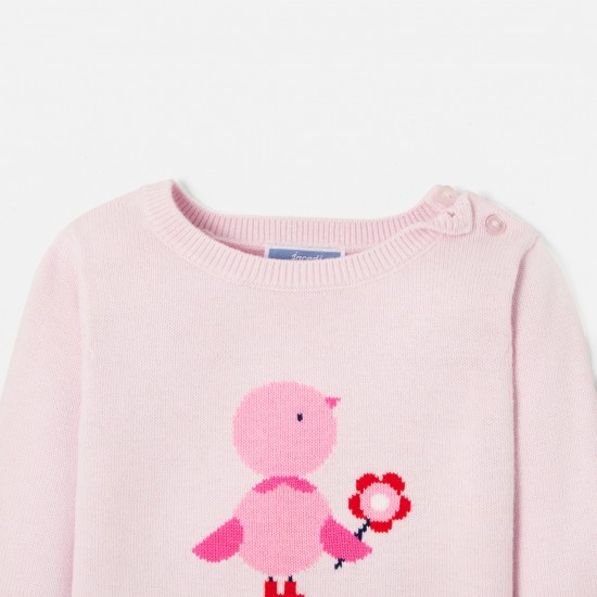 Baby girl knitted sweater