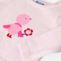 Baby girl knitted sweater