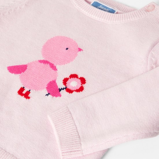 Baby girl knitted sweater