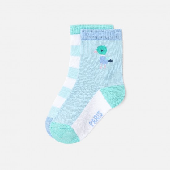 Baby boy socks duo