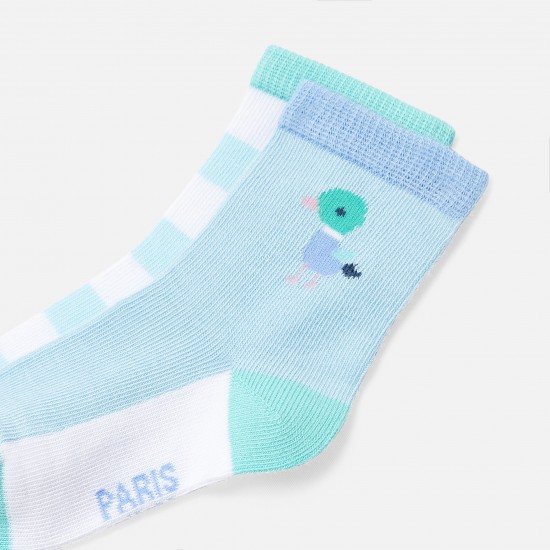 Baby boy socks duo