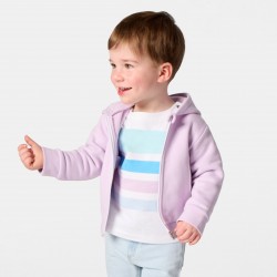 Baby boy zip-up sweatshirt