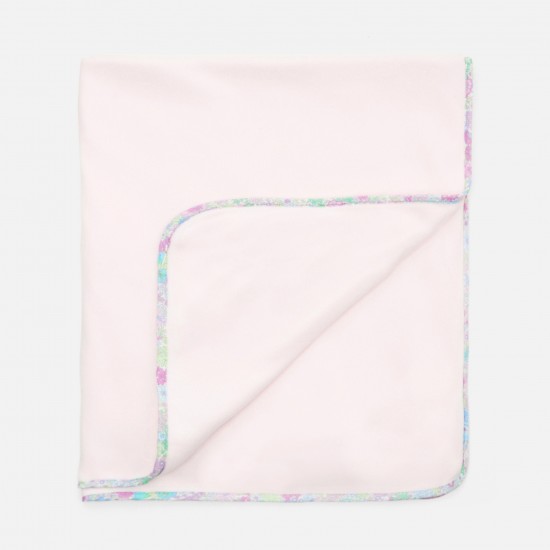 Baby girl fleece and Liberty blanket