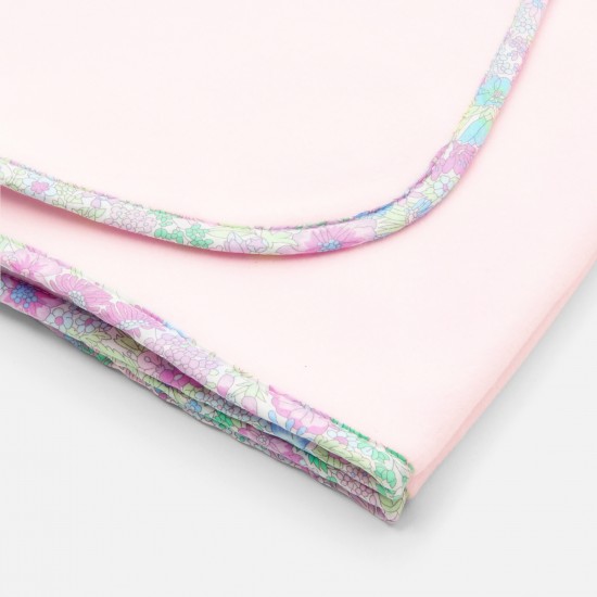 Baby girl fleece and Liberty blanket