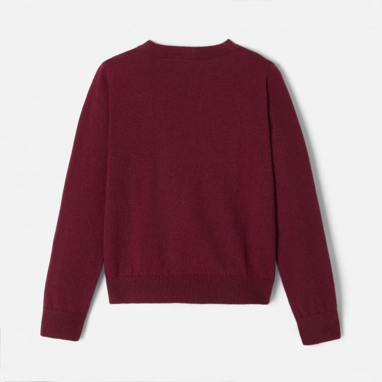 Girl Intarsia horse sweater 