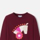 Girl Intarsia horse sweater 