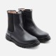 Girl chelsea boots in smooth leather