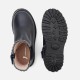 Girl chelsea boots in smooth leather