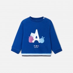 Baby boy fleece sweater