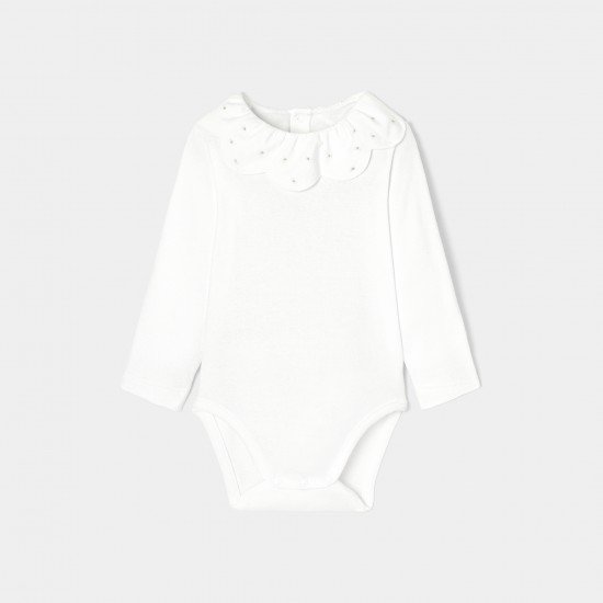 Baby girl long sleeve bodysuit