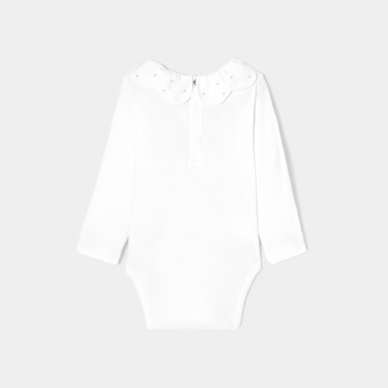 Baby girl long sleeve bodysuit