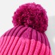Girl color block beanie