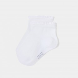 Baby girl ruffled socks