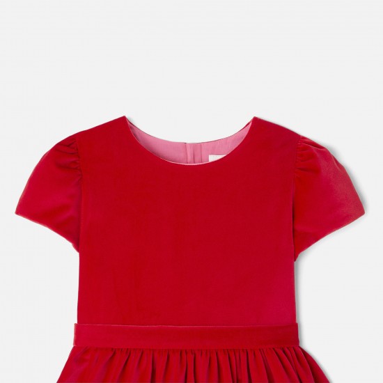 Girl velvet dress