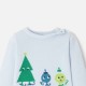 Baby boy sweater with fir tree Intarsia 