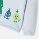 Baby boy sweater with fir tree Intarsia 