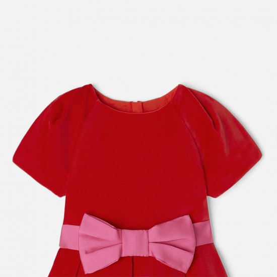 Girl velvet dress