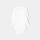Baby set of 2 long-sleeved bodysuits