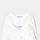 Baby set of 2 long-sleeved bodysuits