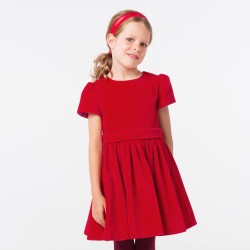 Girl velvet dress