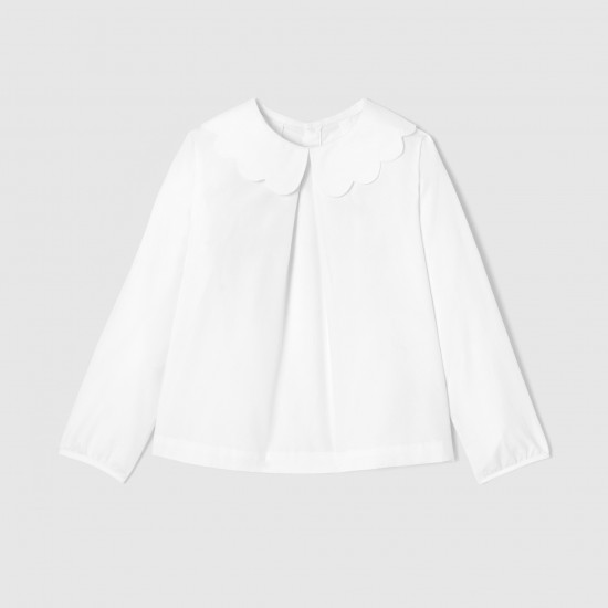 Girl poplin blouse