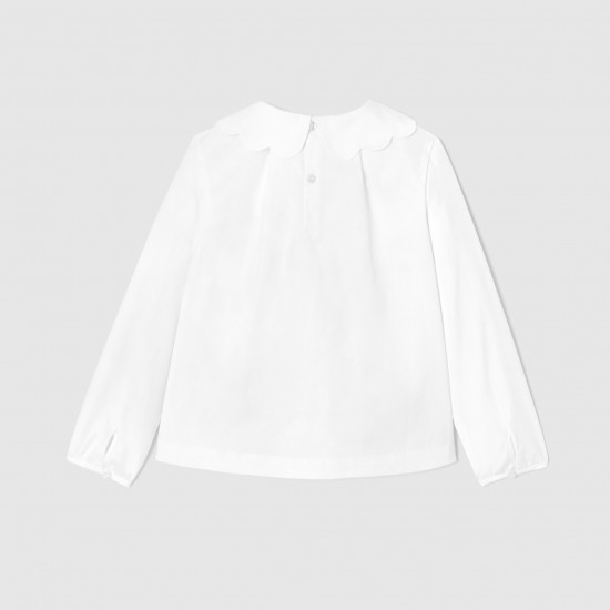 Girl poplin blouse